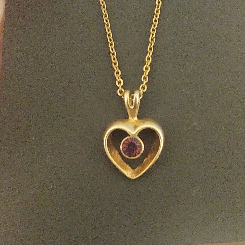 Gold Heart Necklace